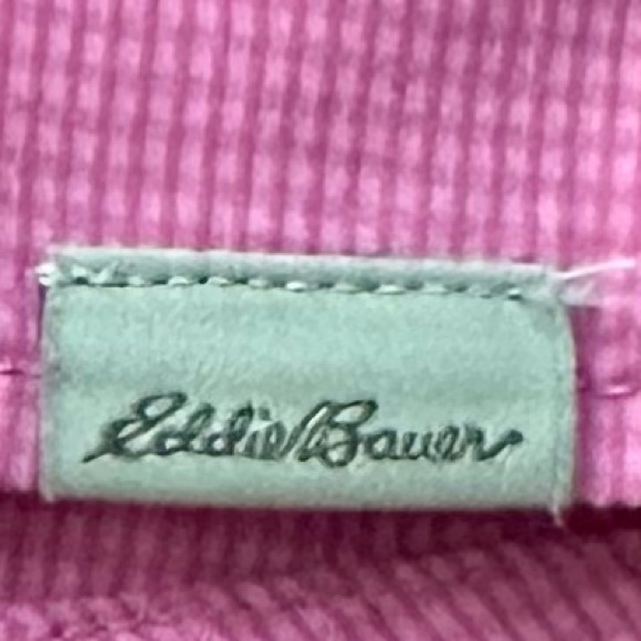 Eddie Bauer Mountain Ripstop Pink Box Pattern Sleeveless Shirt - Picture 4 of 12